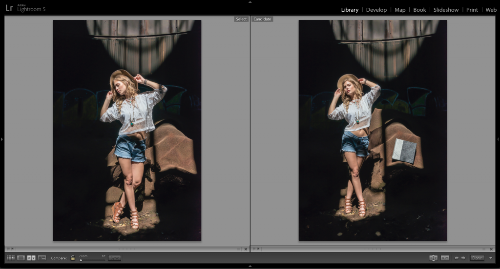 Lightroom Compare