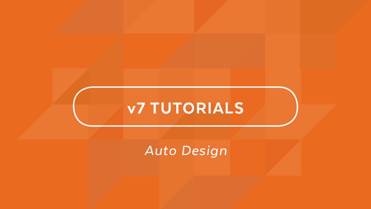 v Tutorials Auto Design