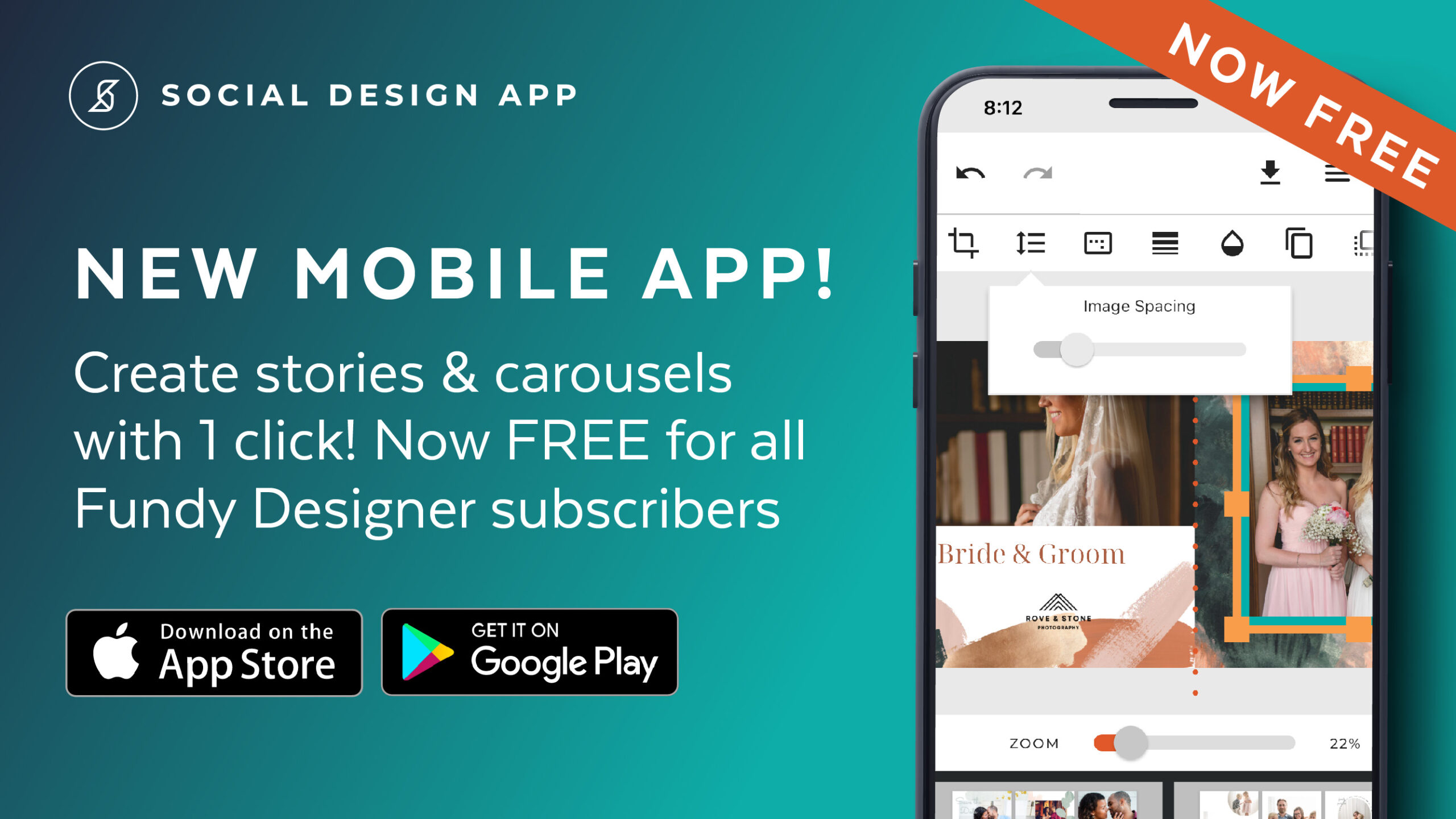 Create Stunning Instagram Stories & Carousels with Social Design App from Fundy  Designer