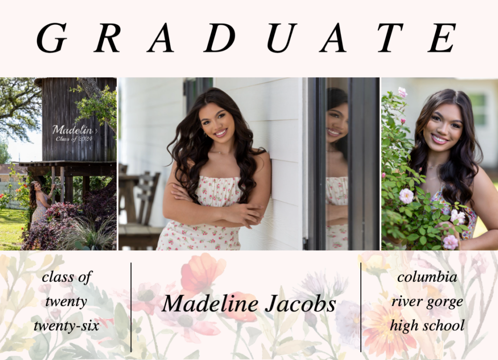 Fundy Graduation Card Template